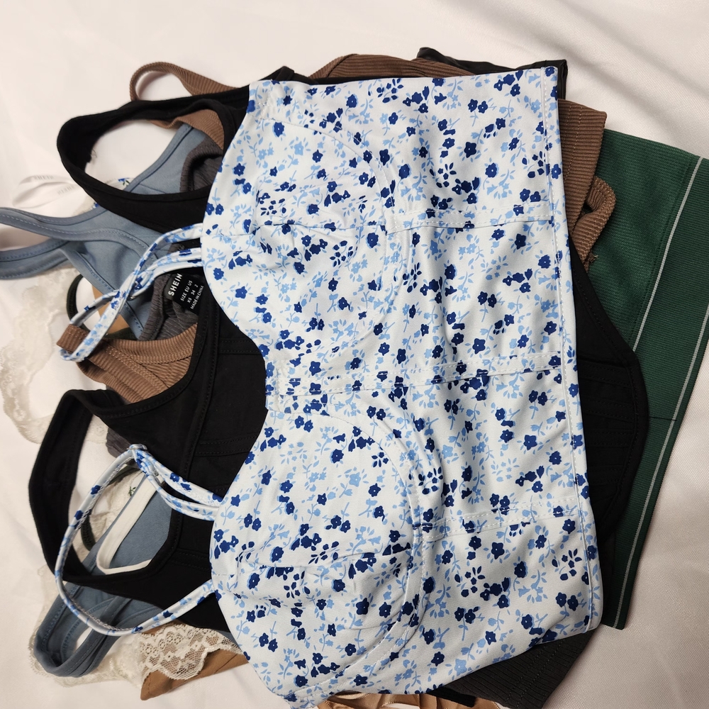 Juniors Crop Top Lot, Shein Aerie 12 Shirts Total, New Condition Sz Xs & Small
